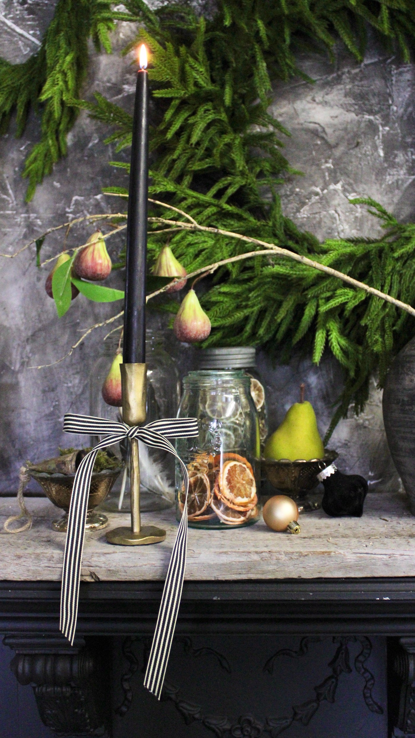 1” Velvet Ribbon Bows - 10” Long