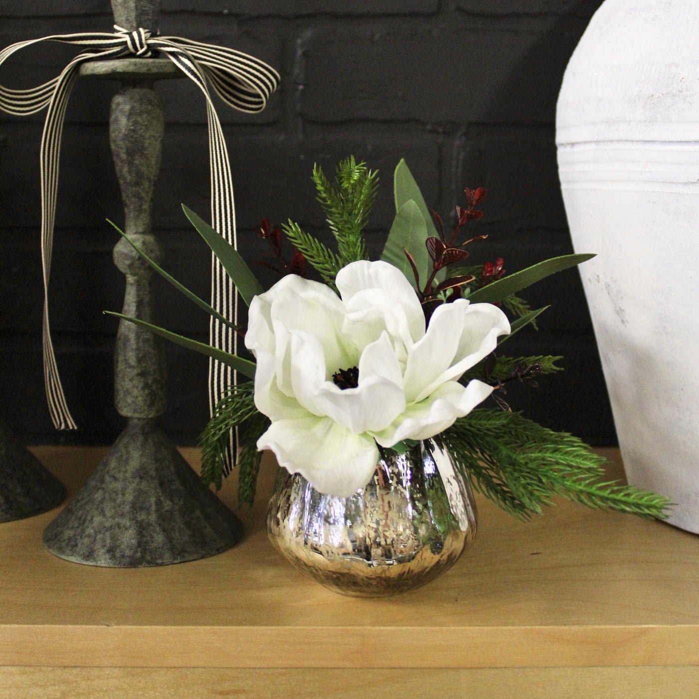 Potted Anemone Mini Arrangement
