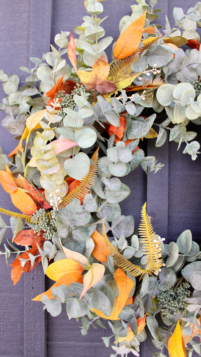 Autumn Eucalyptus Wreath