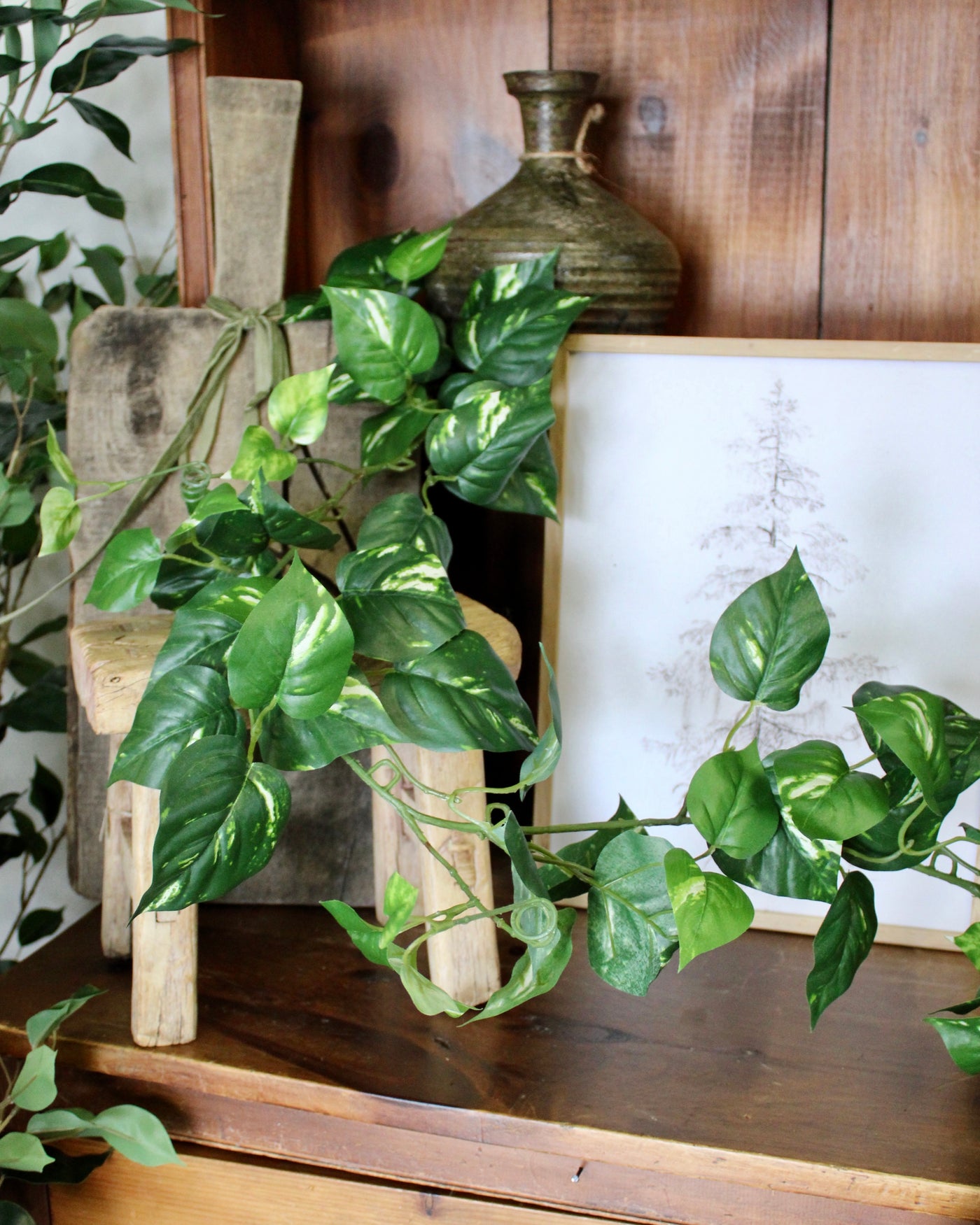 6’ Pothos Garland