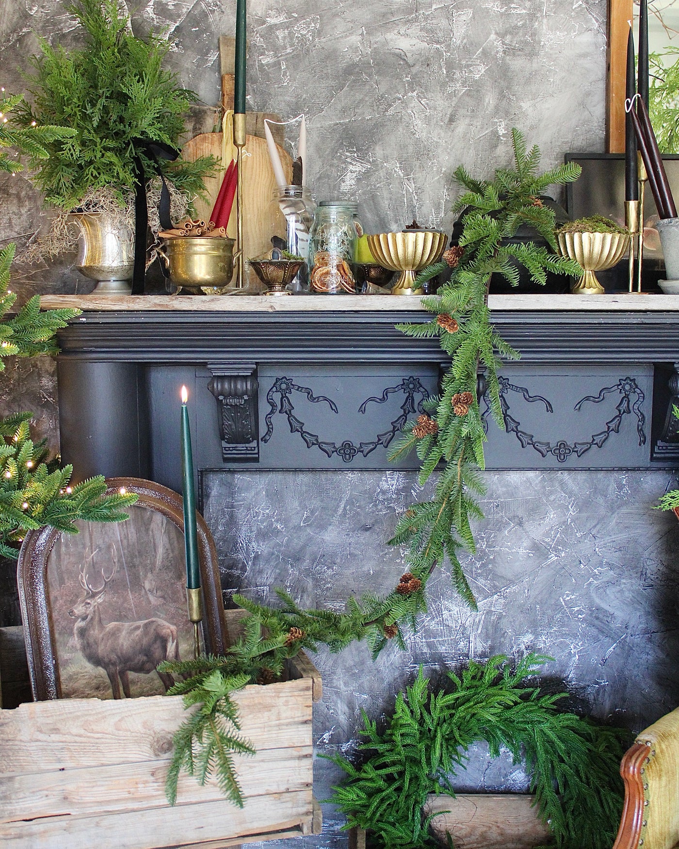 72” Fresh Touch Balsam Fir Garland