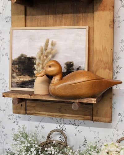 Vintage Wooden Duck