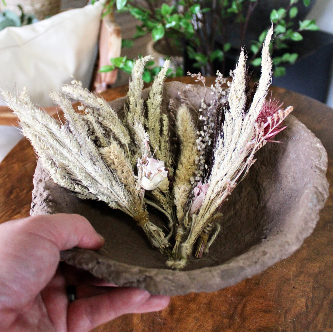 Decorative Handmade Paper Maché Bowls