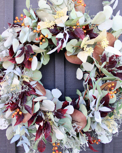 Eucalyptus & Berry Fall Wreath