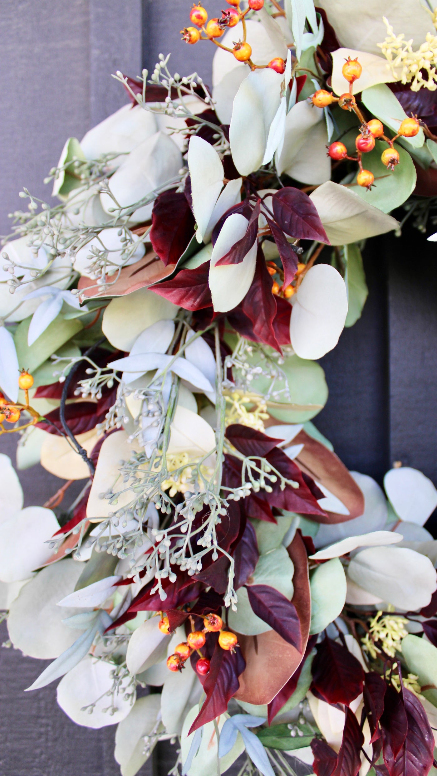 Eucalyptus & Berry Fall Wreath