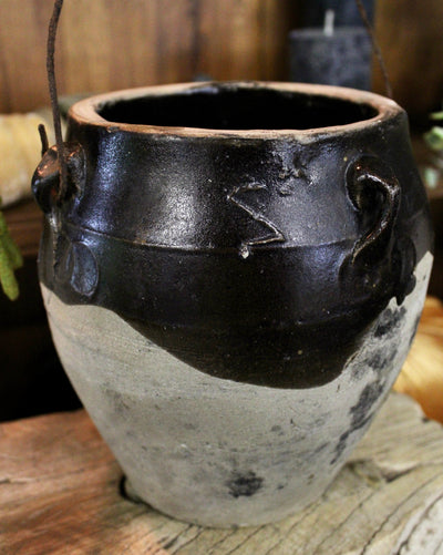 Glazed Vintage Pot