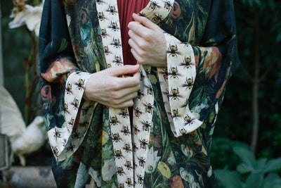 I Dream In Flowers - Kimono Robe