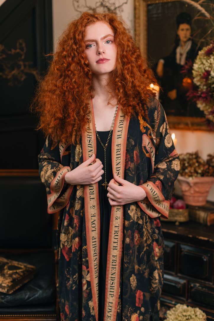 Heart of Gold - Kimono Robe