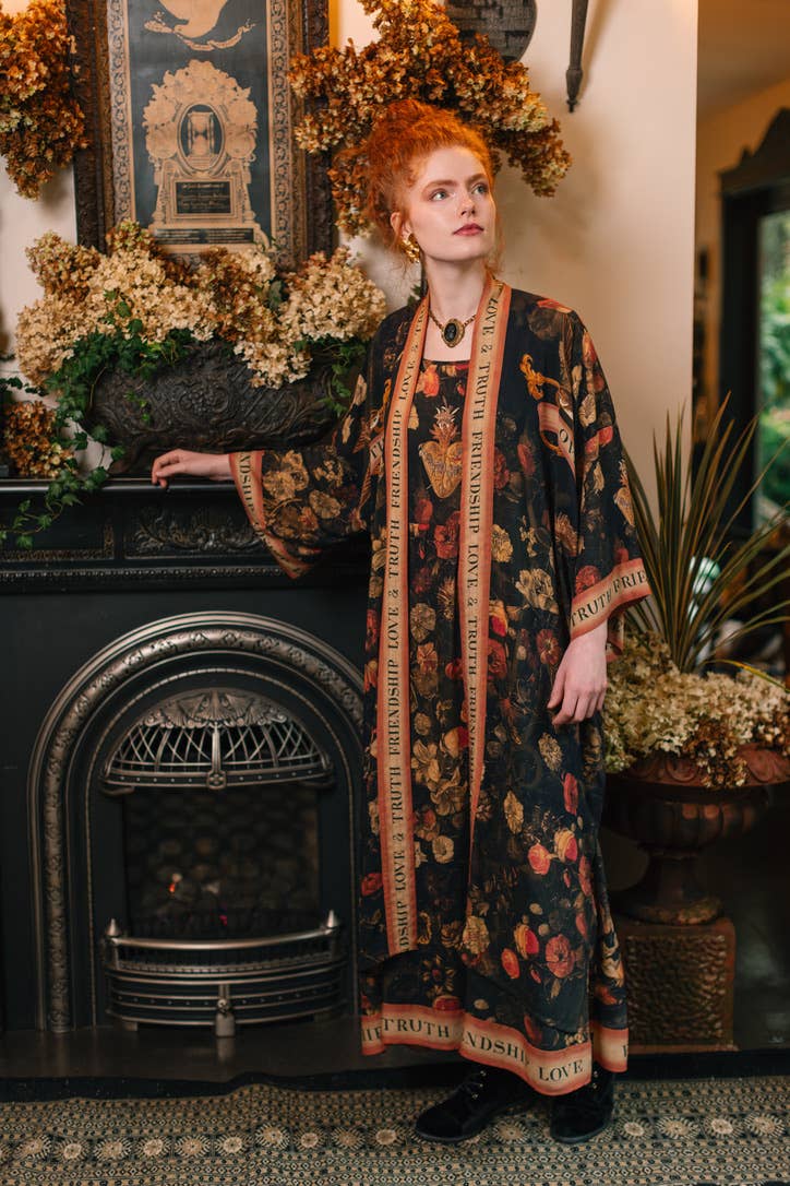 Heart of Gold - Kimono Robe