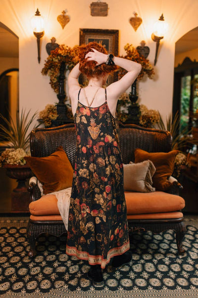 Heart of Gold - Maxi Slip Dress