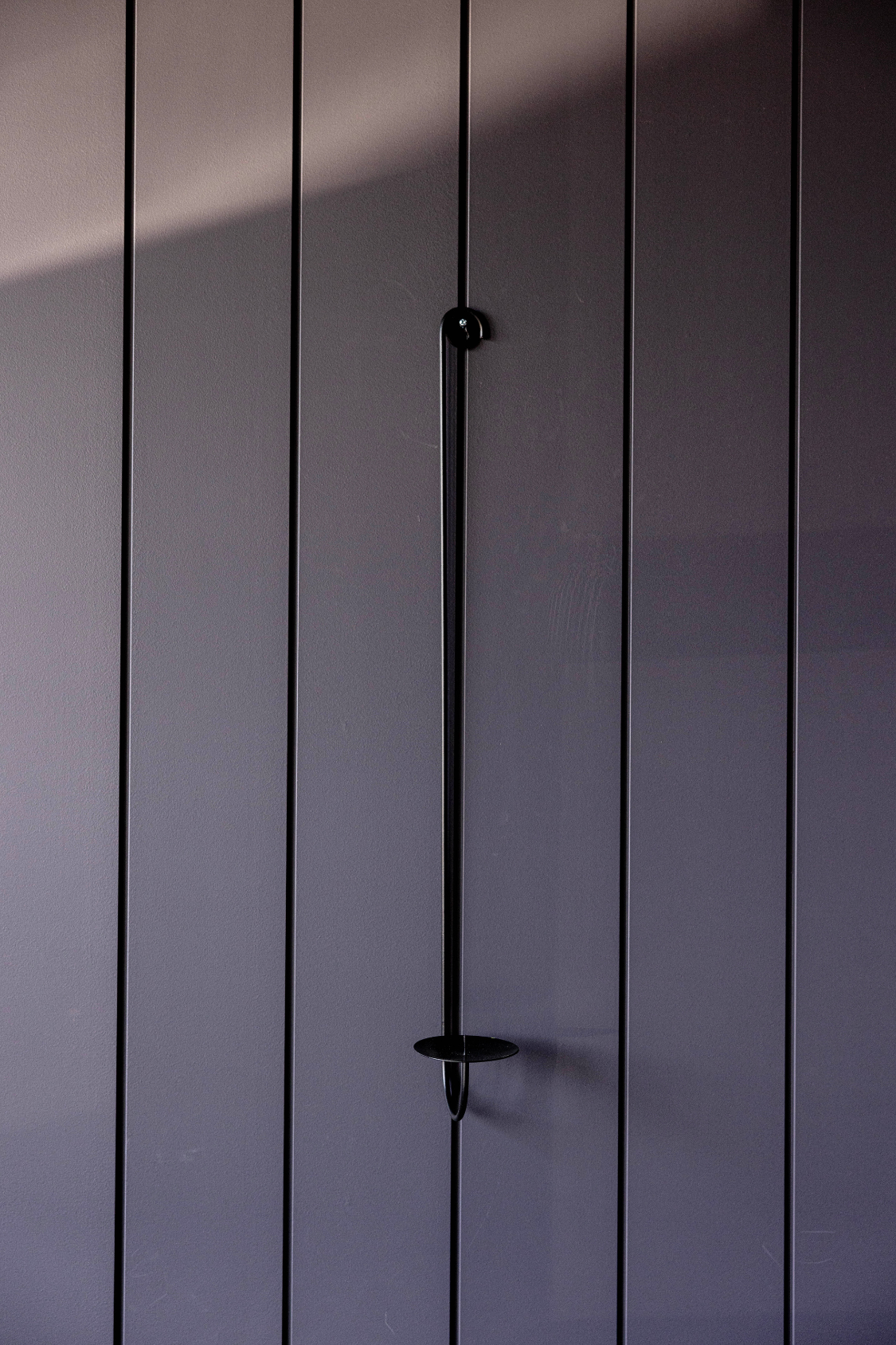 Black Iron Wall Sconce