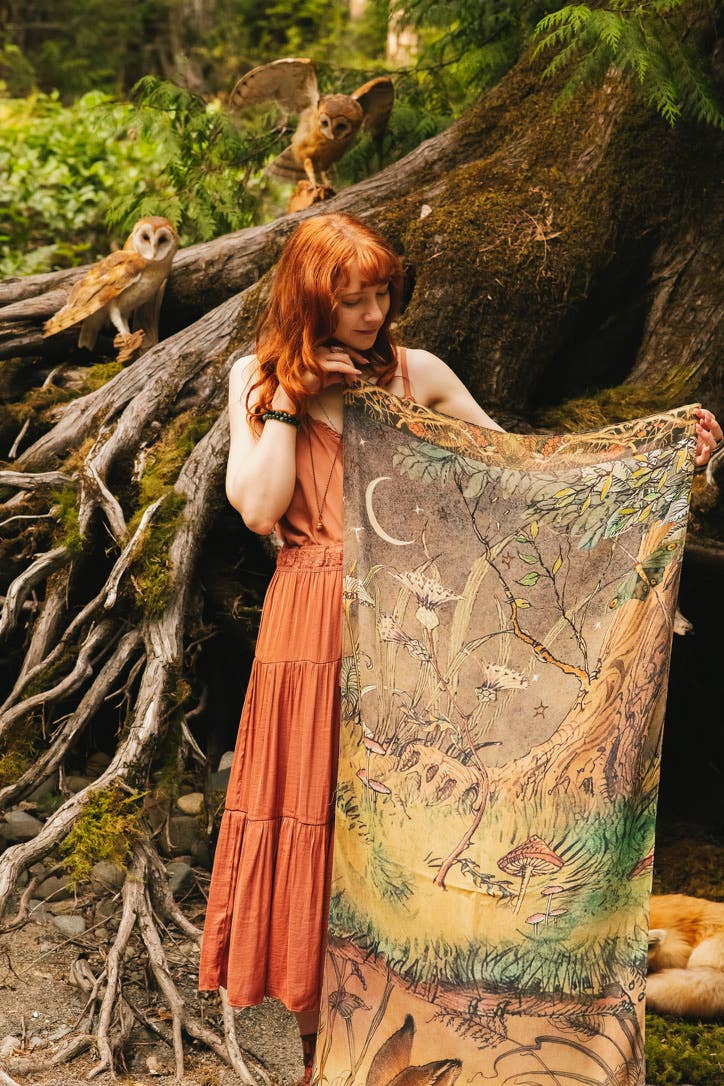 Woodland Wisdom - Scarf