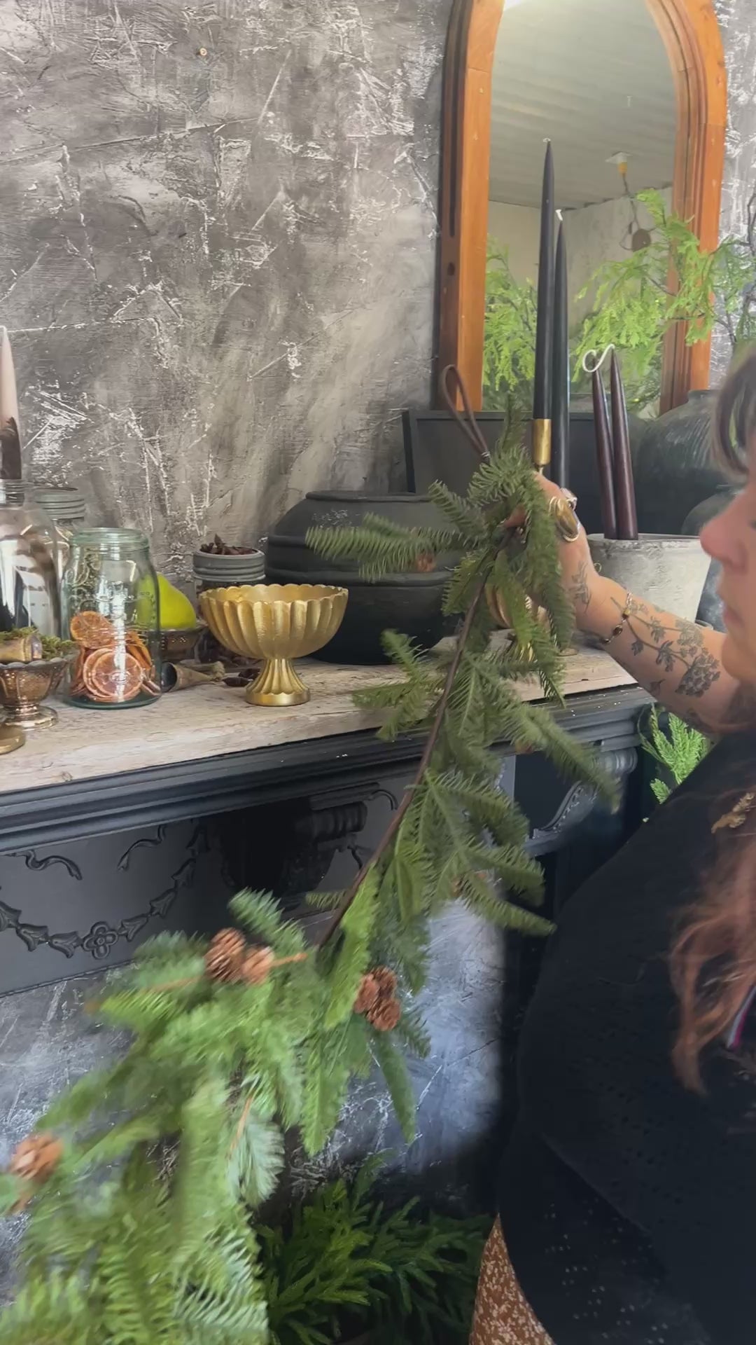72” Fresh Touch Balsam Fir Garland