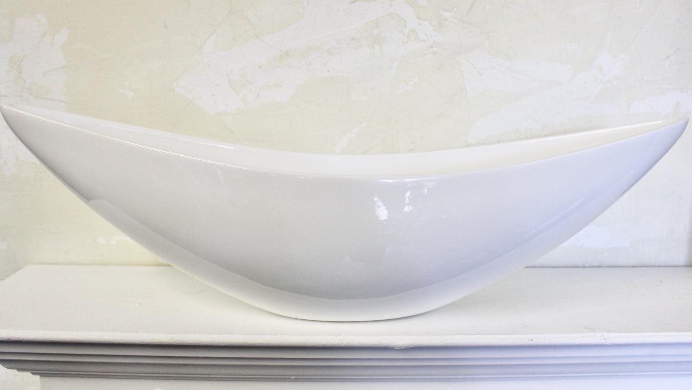 Small Polystone Oval Planter