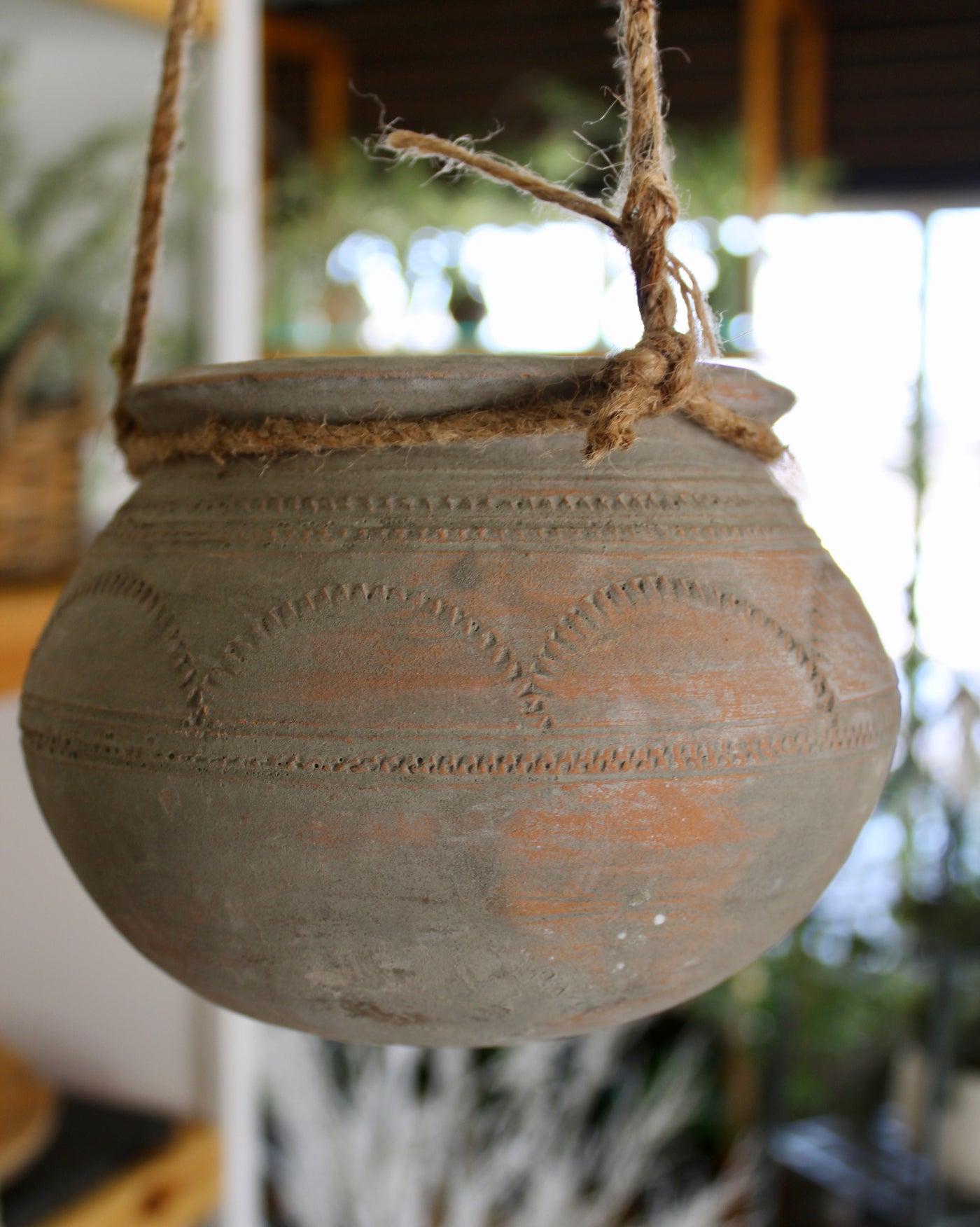 Hanging Clay Planter