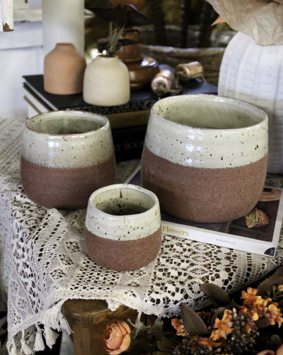 Medium Clay Pottery Bowl
