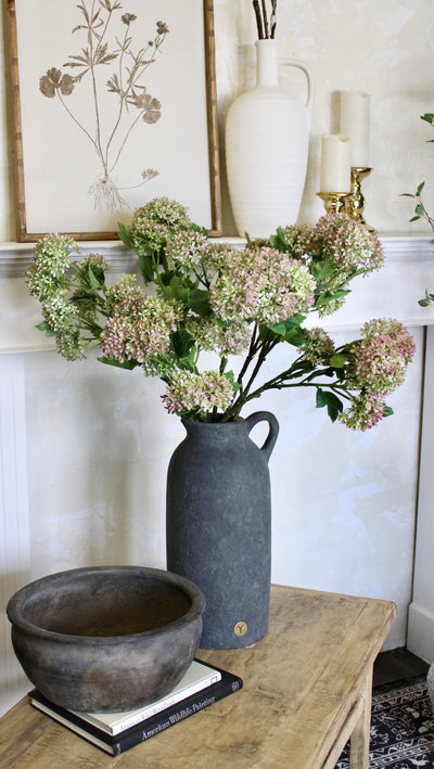 Snowball Hydrangea Branch