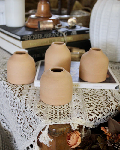 Handcrafted Clay Pottery (Natural)