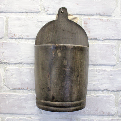 Vintage Wooden Wall Sconce