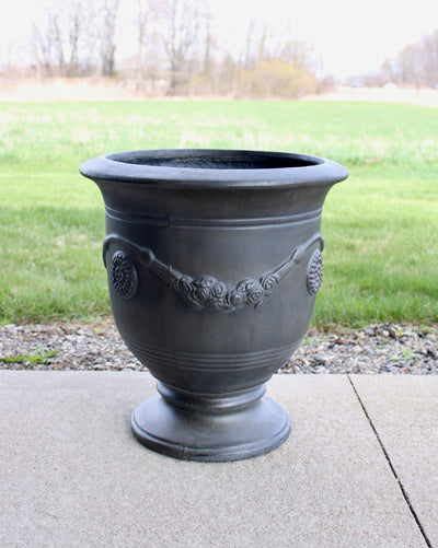 Antique Inspired Concrete Urn