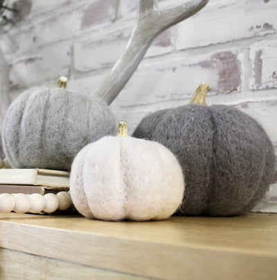 Wool Pumpkins