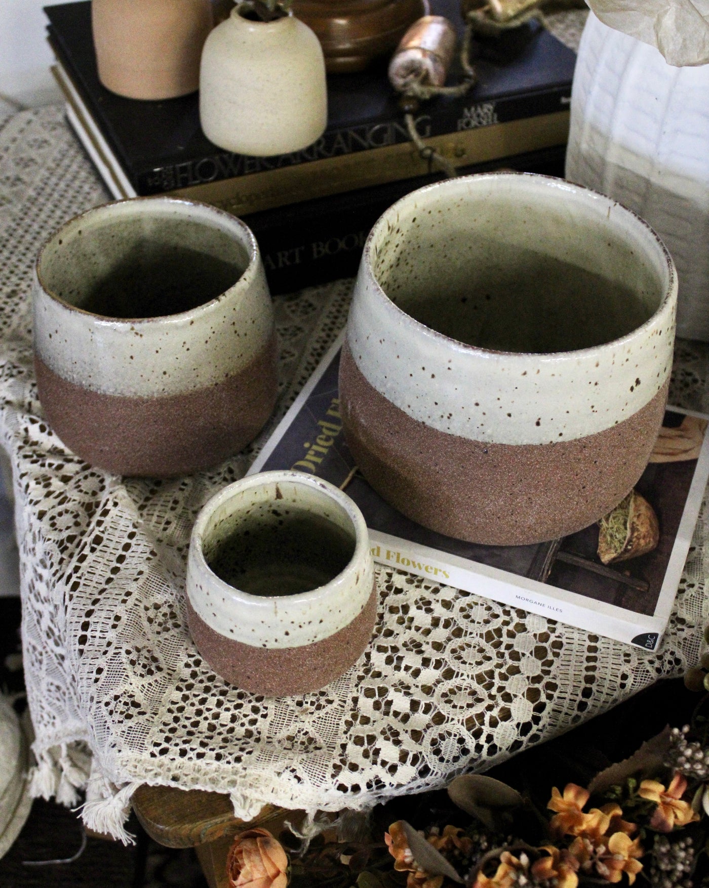 Small Clay Pottery Bowl