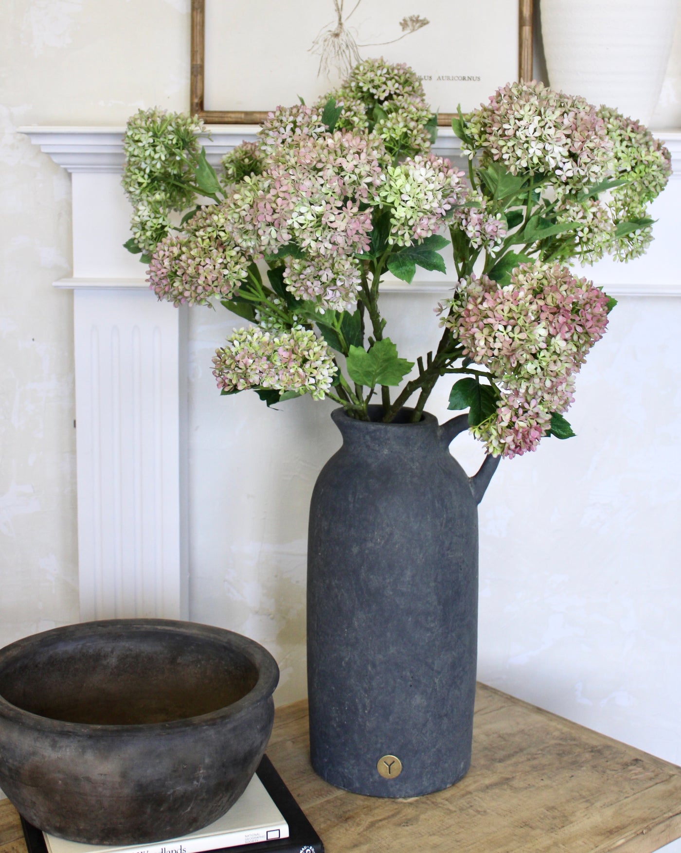 Snowball Hydrangea Branch